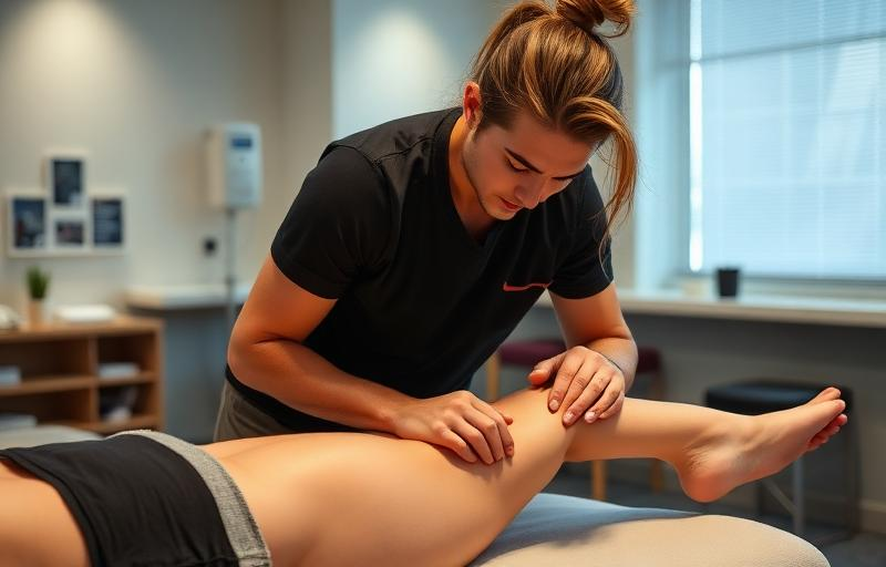 Sports and remedial massage therapy targeting muscle recovery